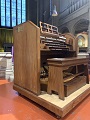 The Lewis/Walker organ console